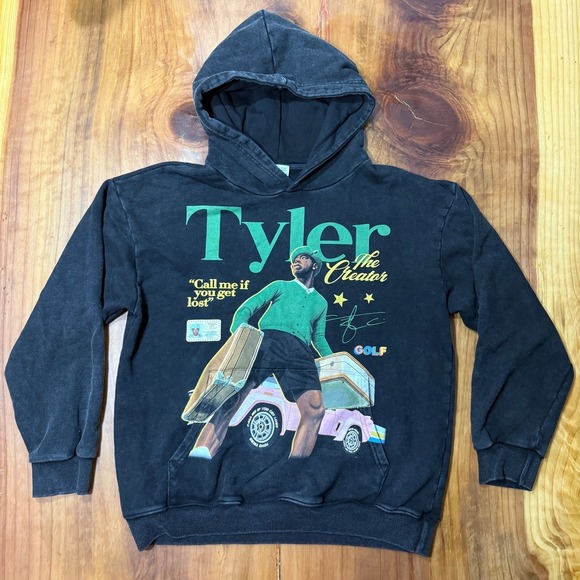 Tyler The Creator Other - Tyler The Creator Hoodie Sweatshirt S Pullover Hooded Call me if you get lost L3